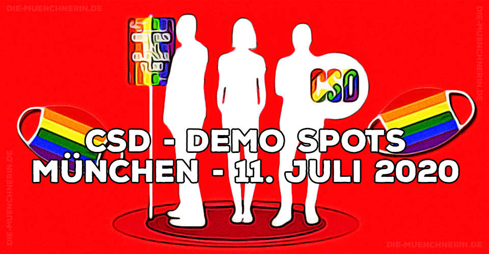CSD Demo Spots München 11.7.2020
