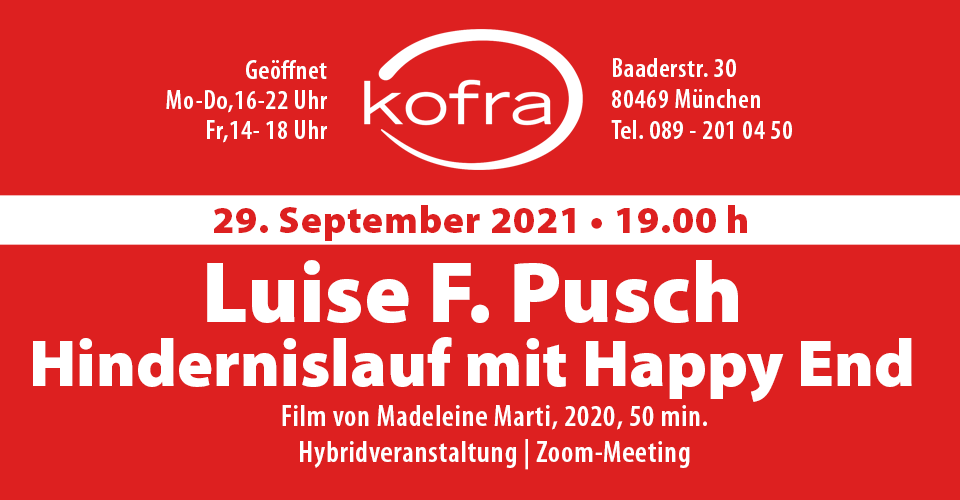 Luise F. Pusch. Hindernislauf mit Happy End