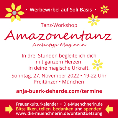 Amazonentanz Workshop Anja-Buerk-Deharde Freitänzer