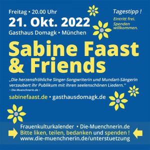 Sabine Faast - 21.10.22 - Gasthaus Domagk Sabine Faast - 21.10.22 - Gasthaus Domagk
